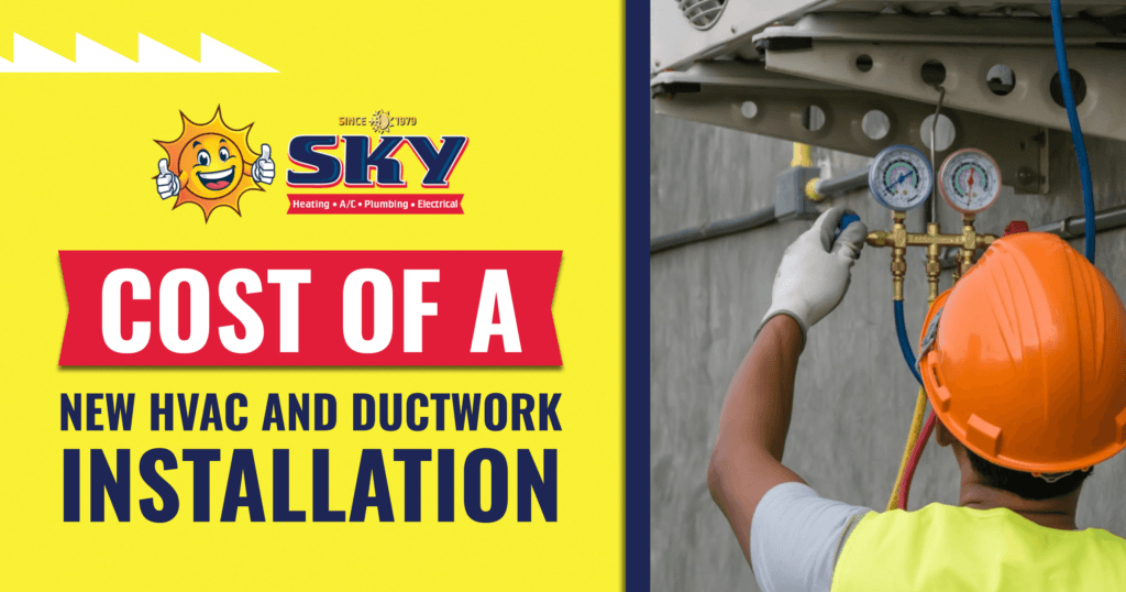 Cost of a New HVAC and Ductwork Installation