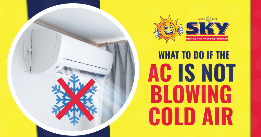 What to Do If the AC Is Not Blowing Cold Air