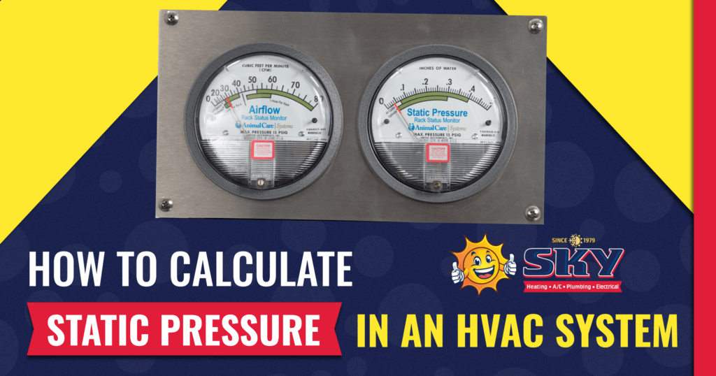 How to Calculate Static Pressure in an HVAC System