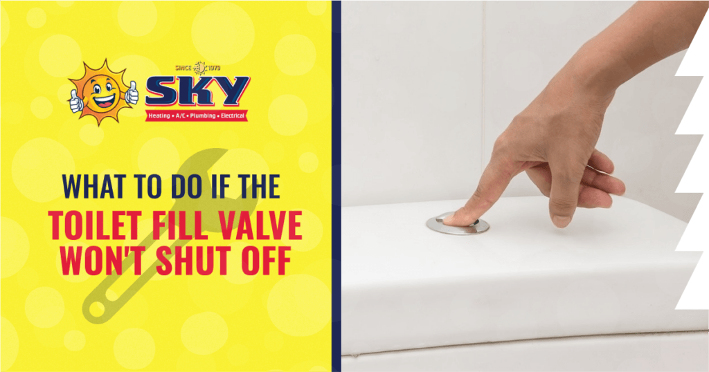 What to Do If the Toilet Fill Valve Won't Shut Off