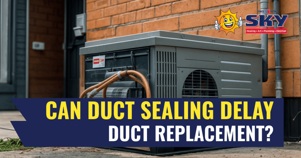 Can Duct Sealing Delay Duct Replacement?