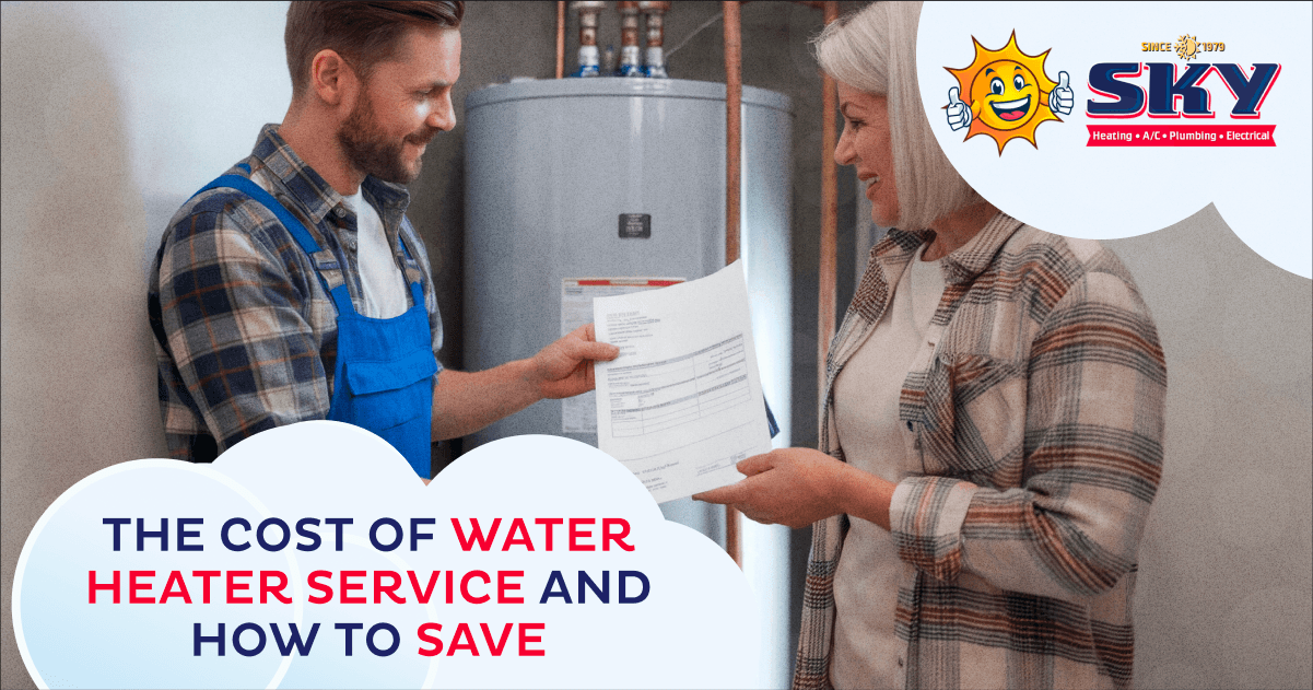 The Cost of Water Heater Service and How to Save
