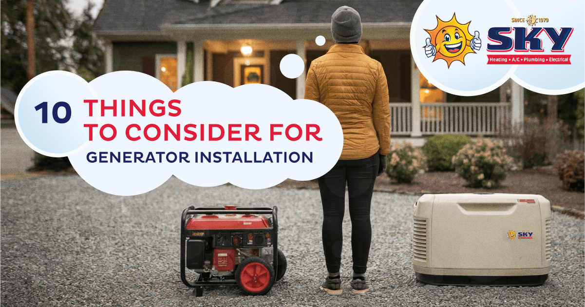 10 Things to Consider for Generator Installation